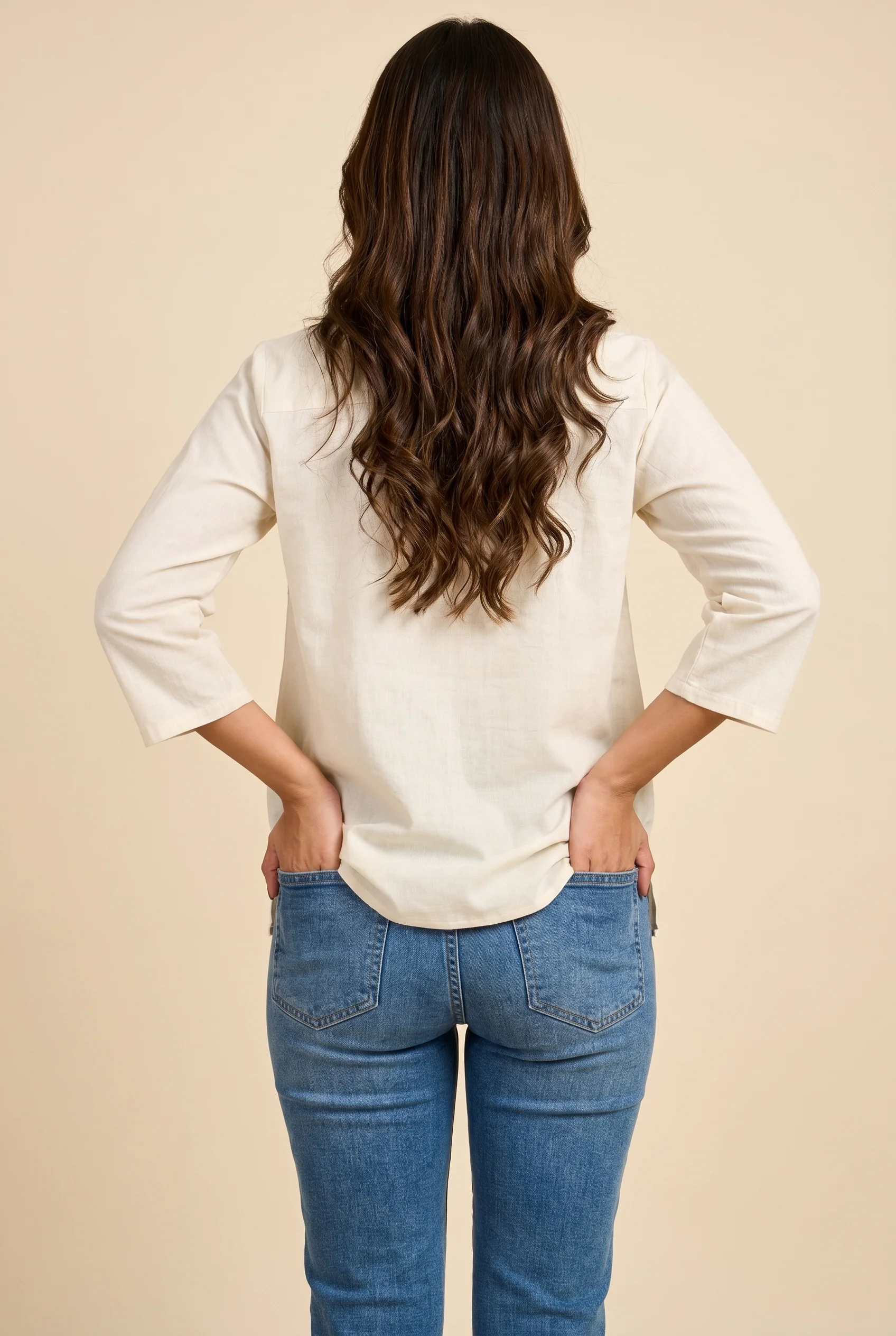 Alabaster Bell Sleeve Shirt - Image 2