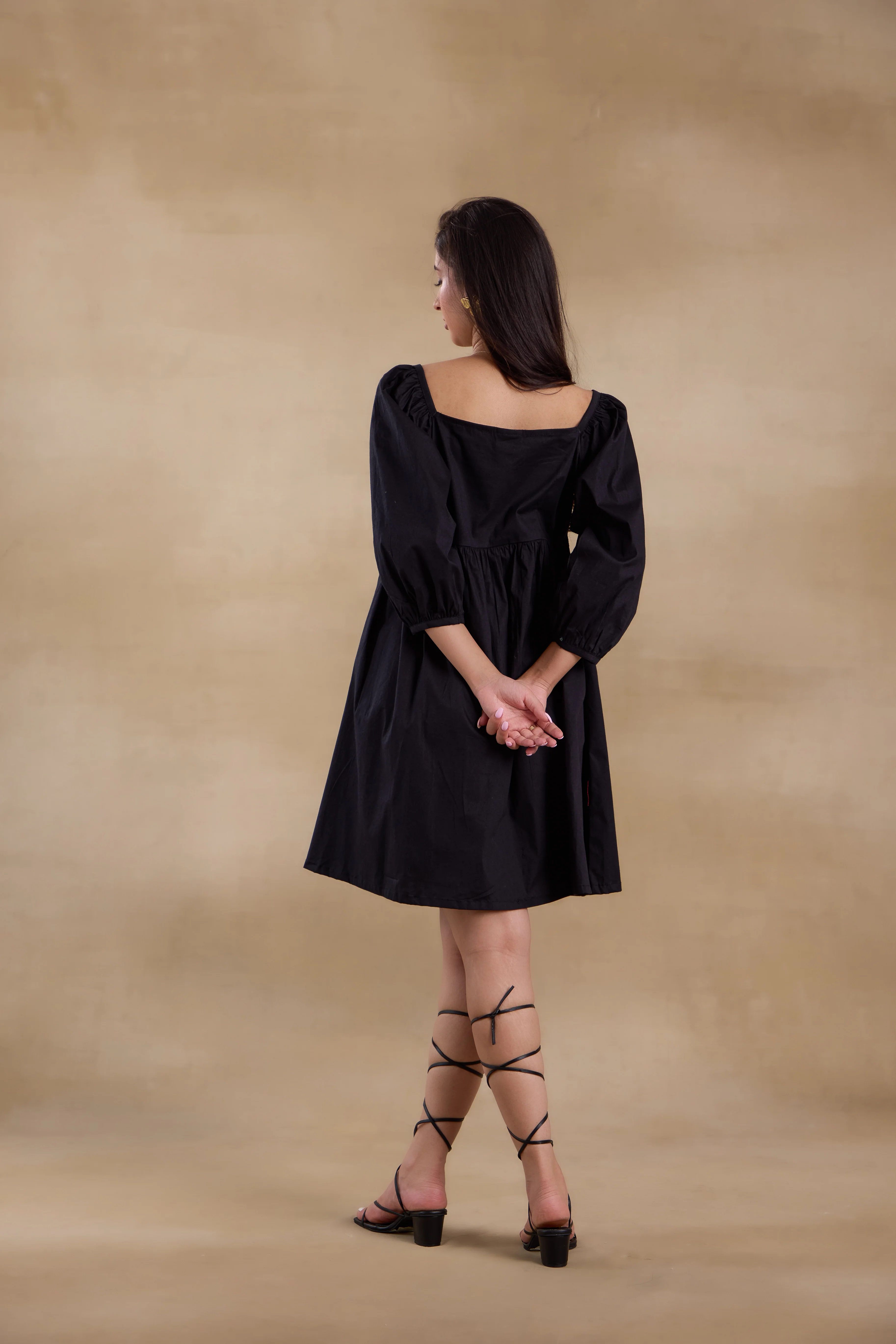 Alaya Essentials Black Vacay Dress - Image 5