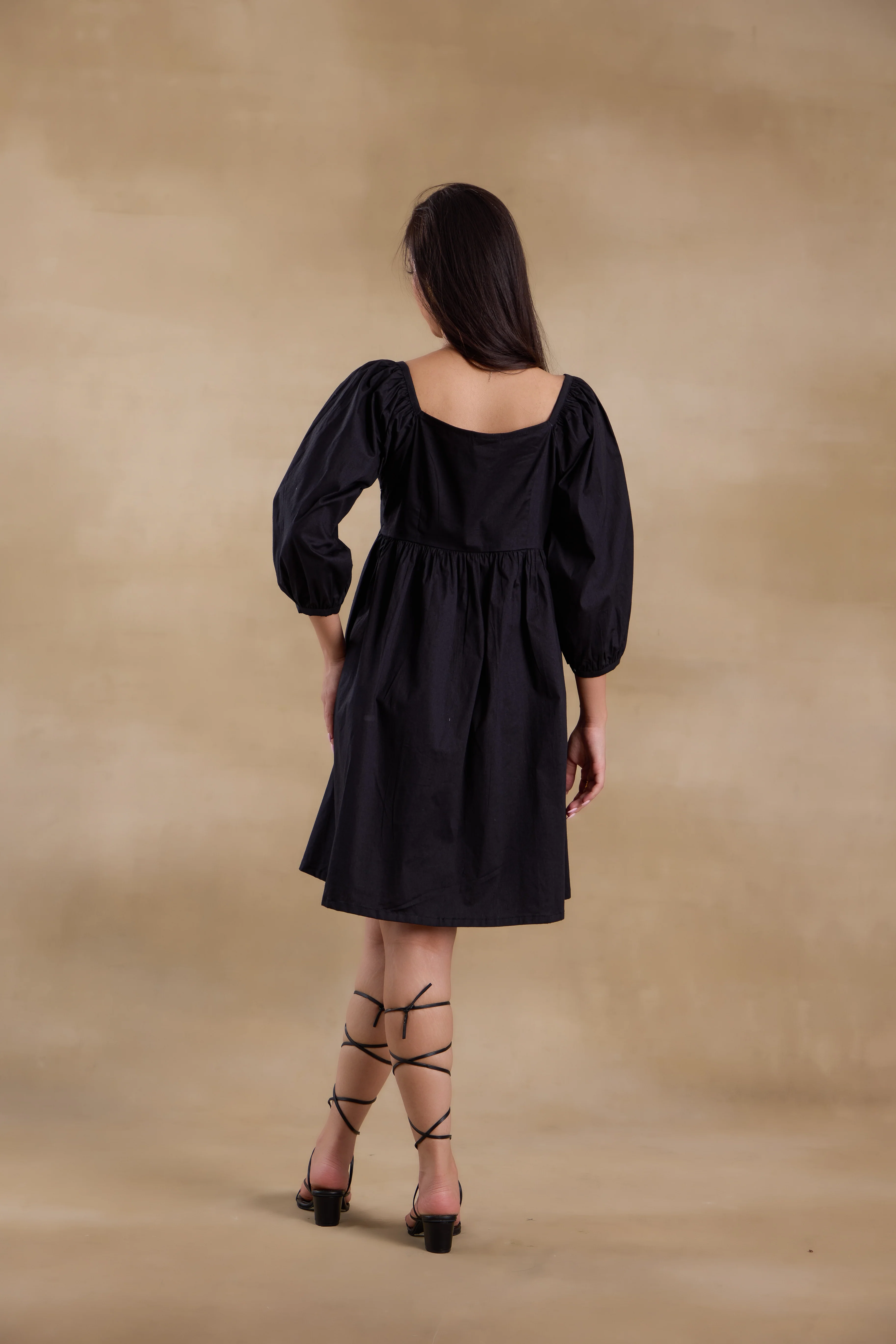 Alaya Essentials Black Vacay Dress - Image 6