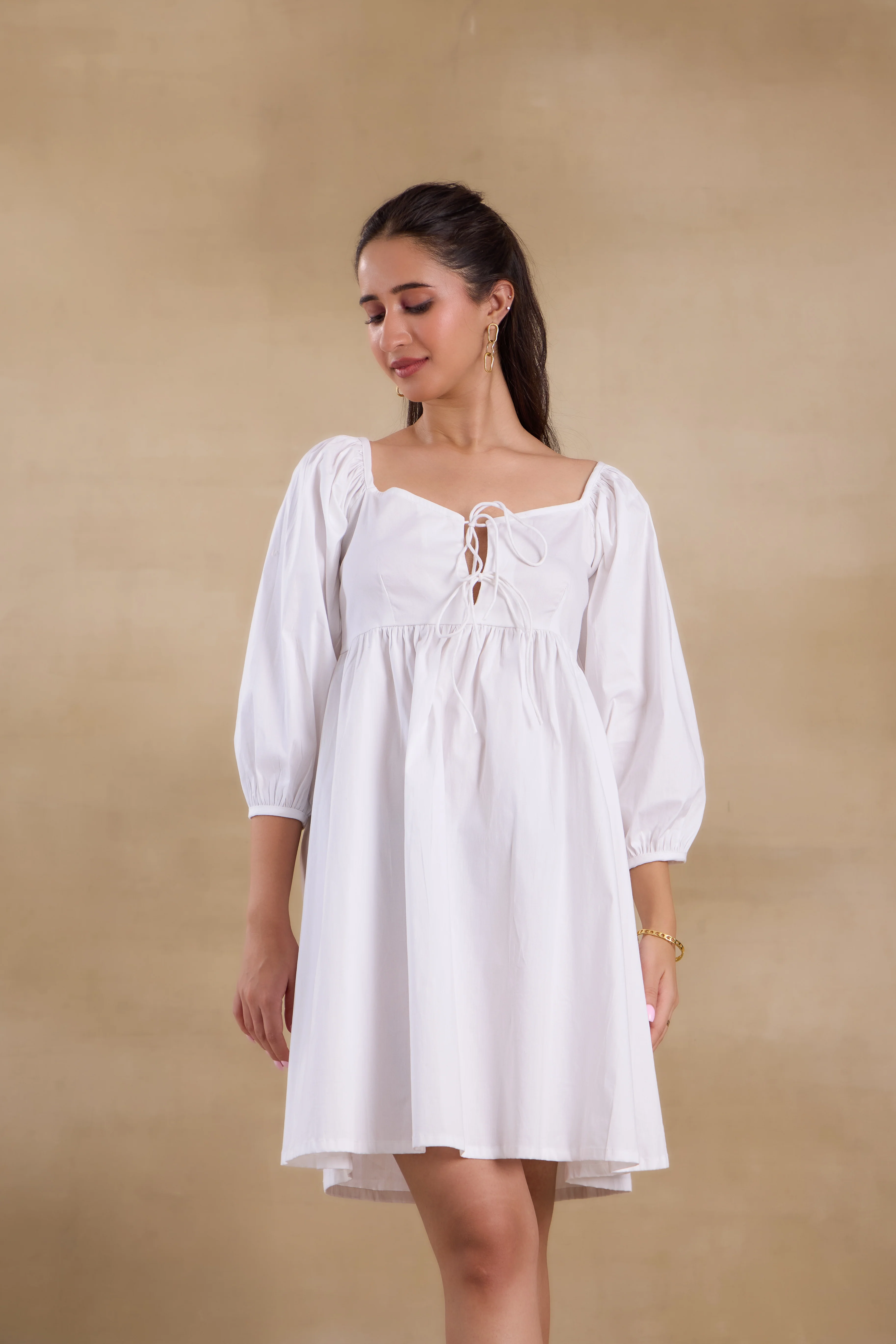 Alaya Essentials White Vacay Dress - Image 6