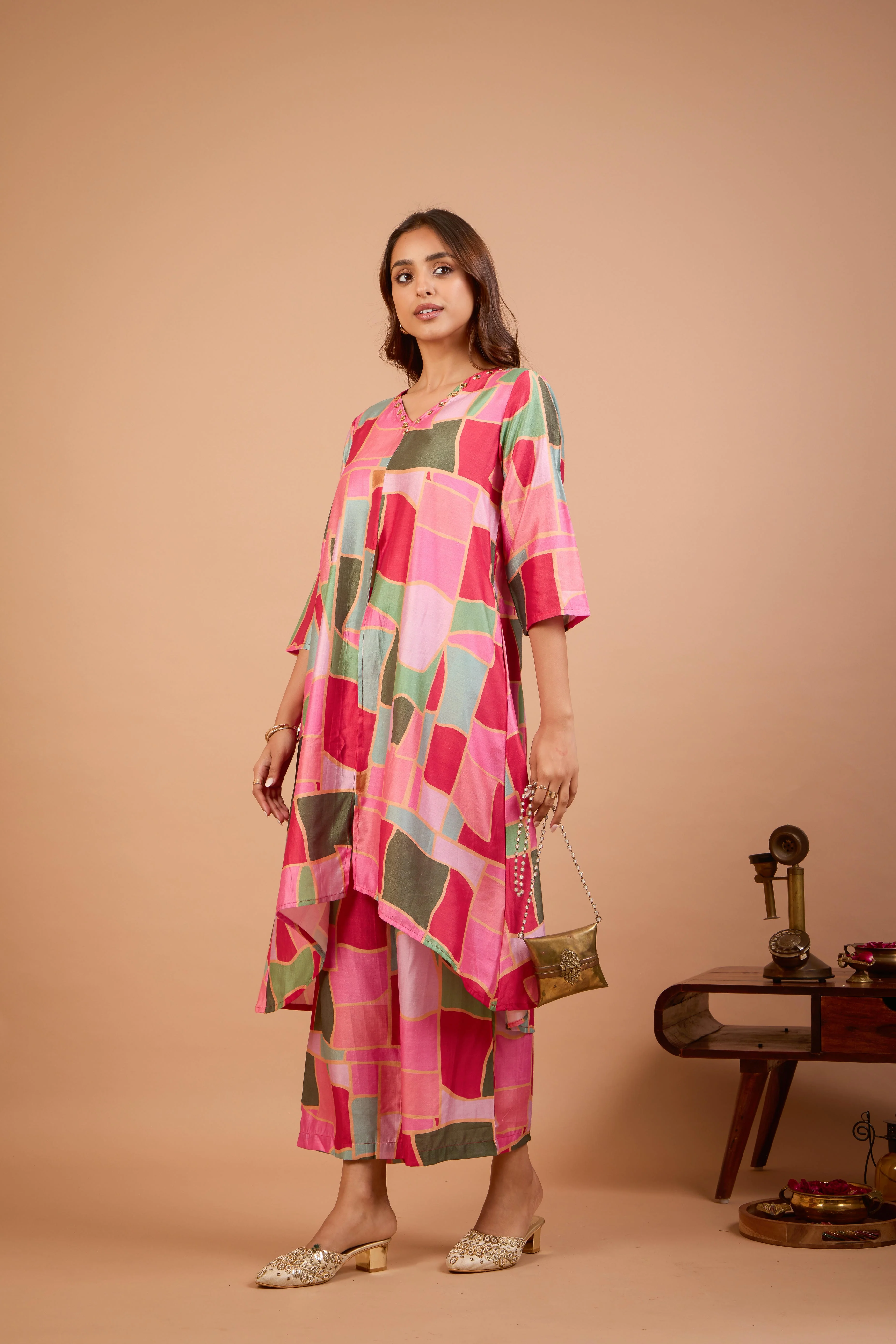 Jugni Multicolour Kurta Set - Image 6