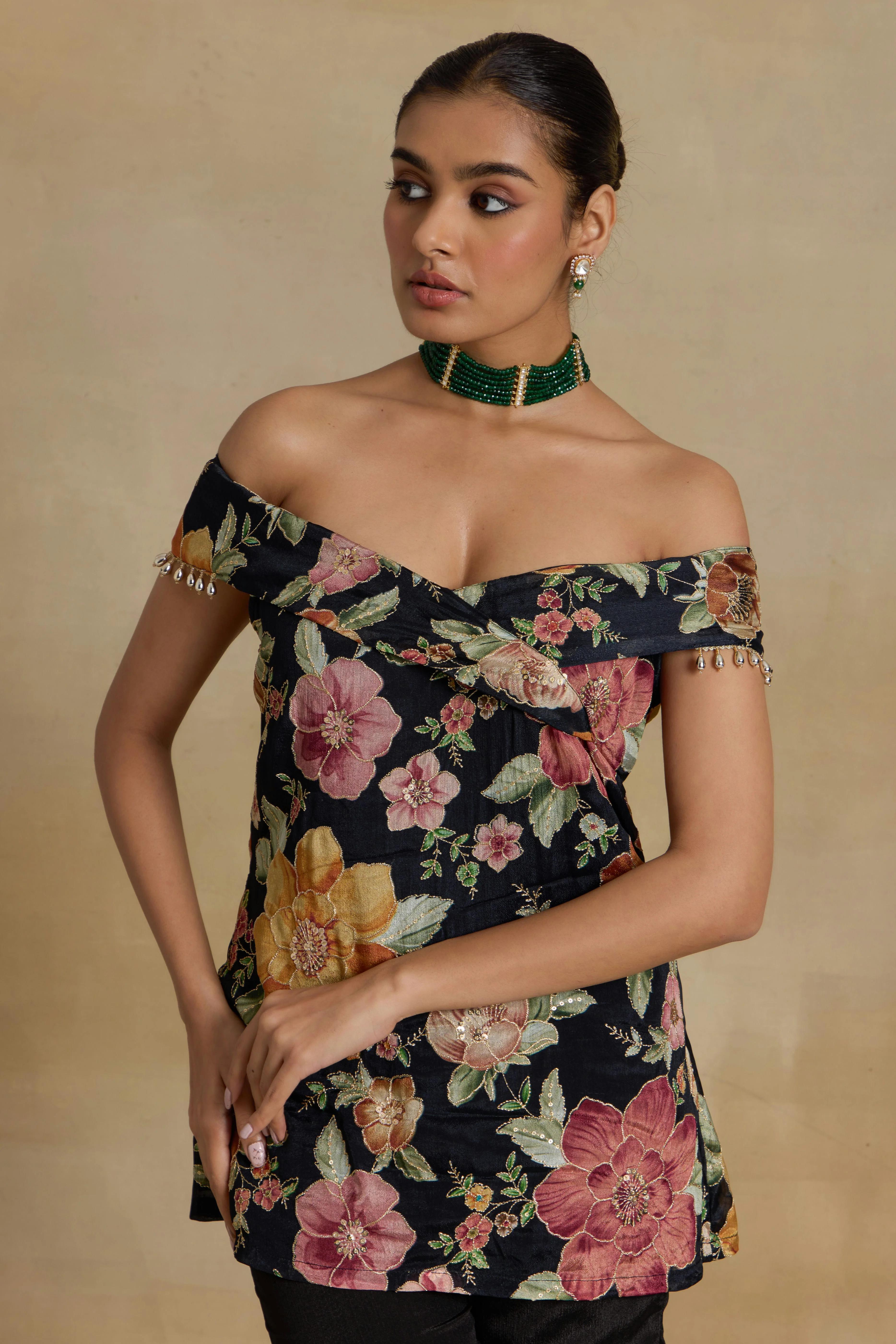 Alaya Noor Luxe Affair Black Cocktail Set - Image 3