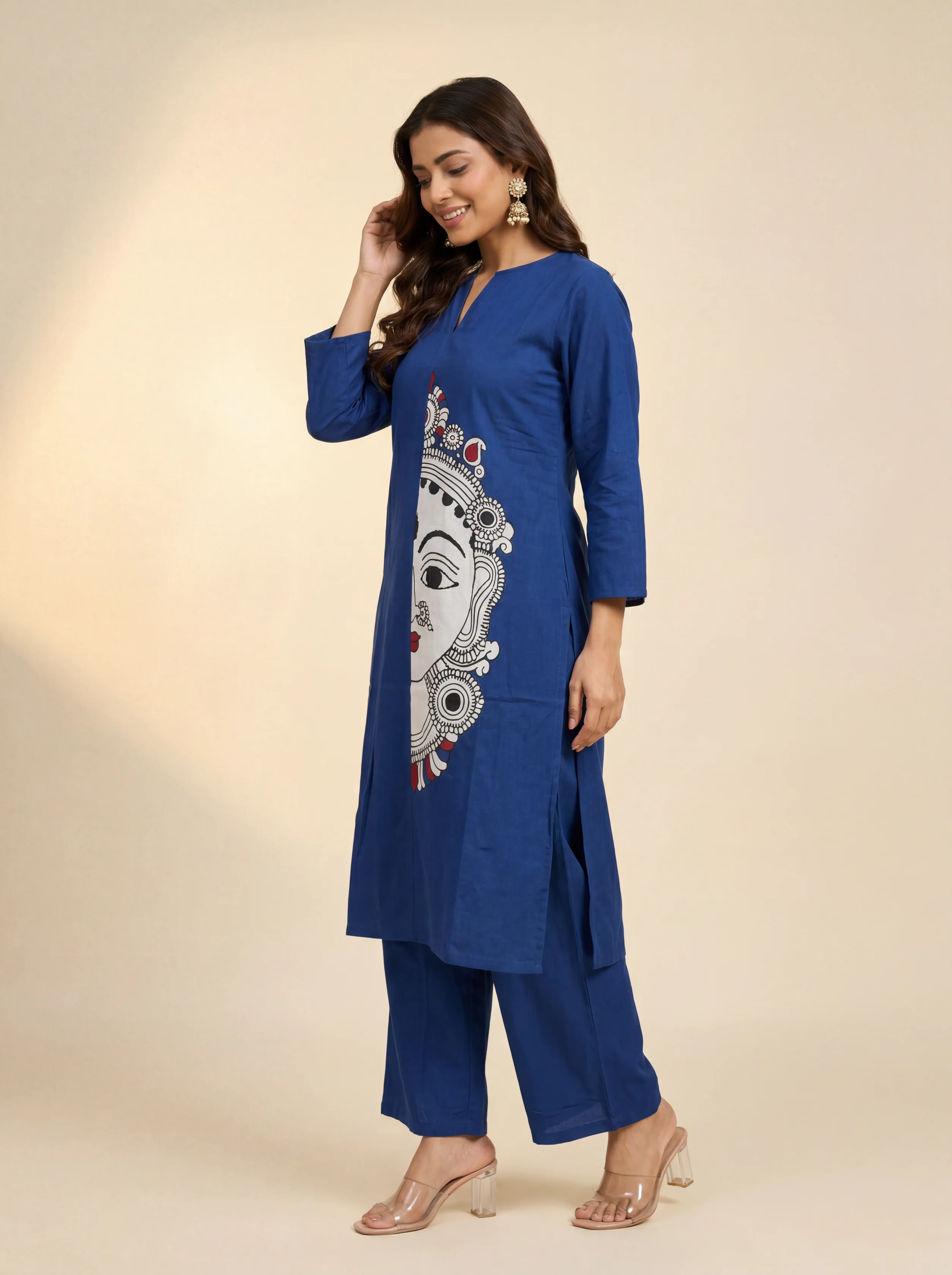 Alaya Select Blue Statement Print Set
