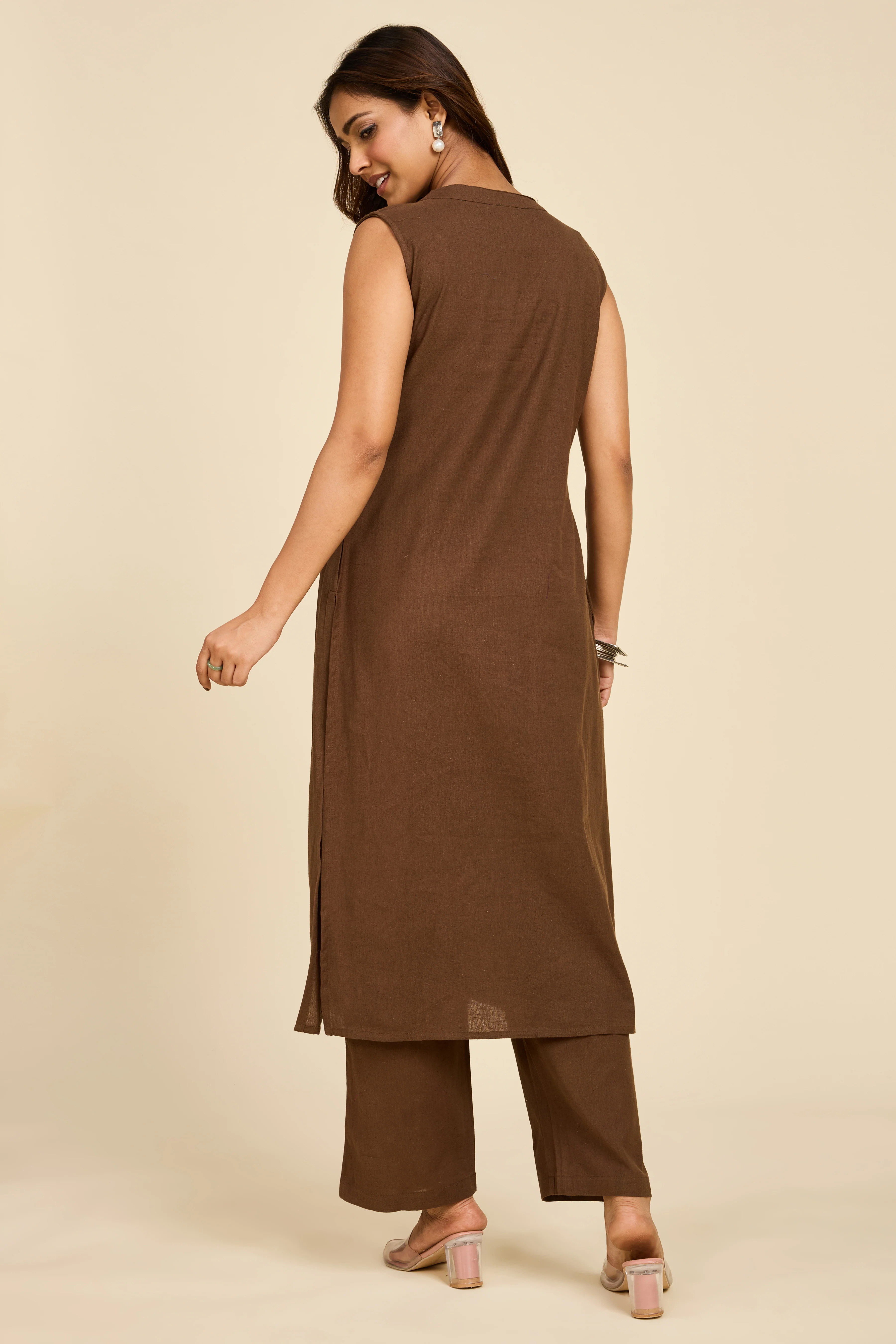 Alaya Select Mocha Co-ord Set - Image 2