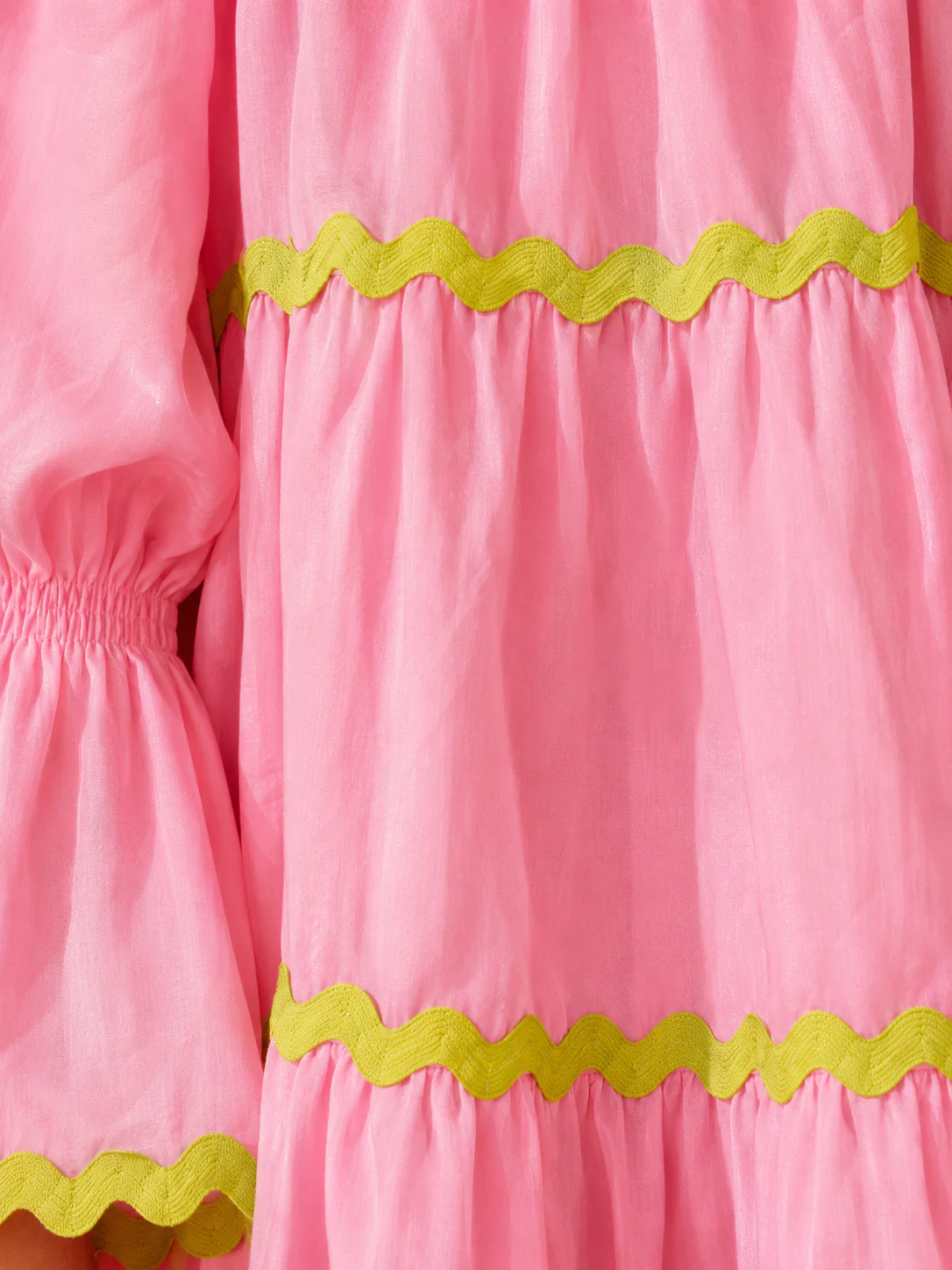 Amalfi Bubblegum Short Dress - Image 3