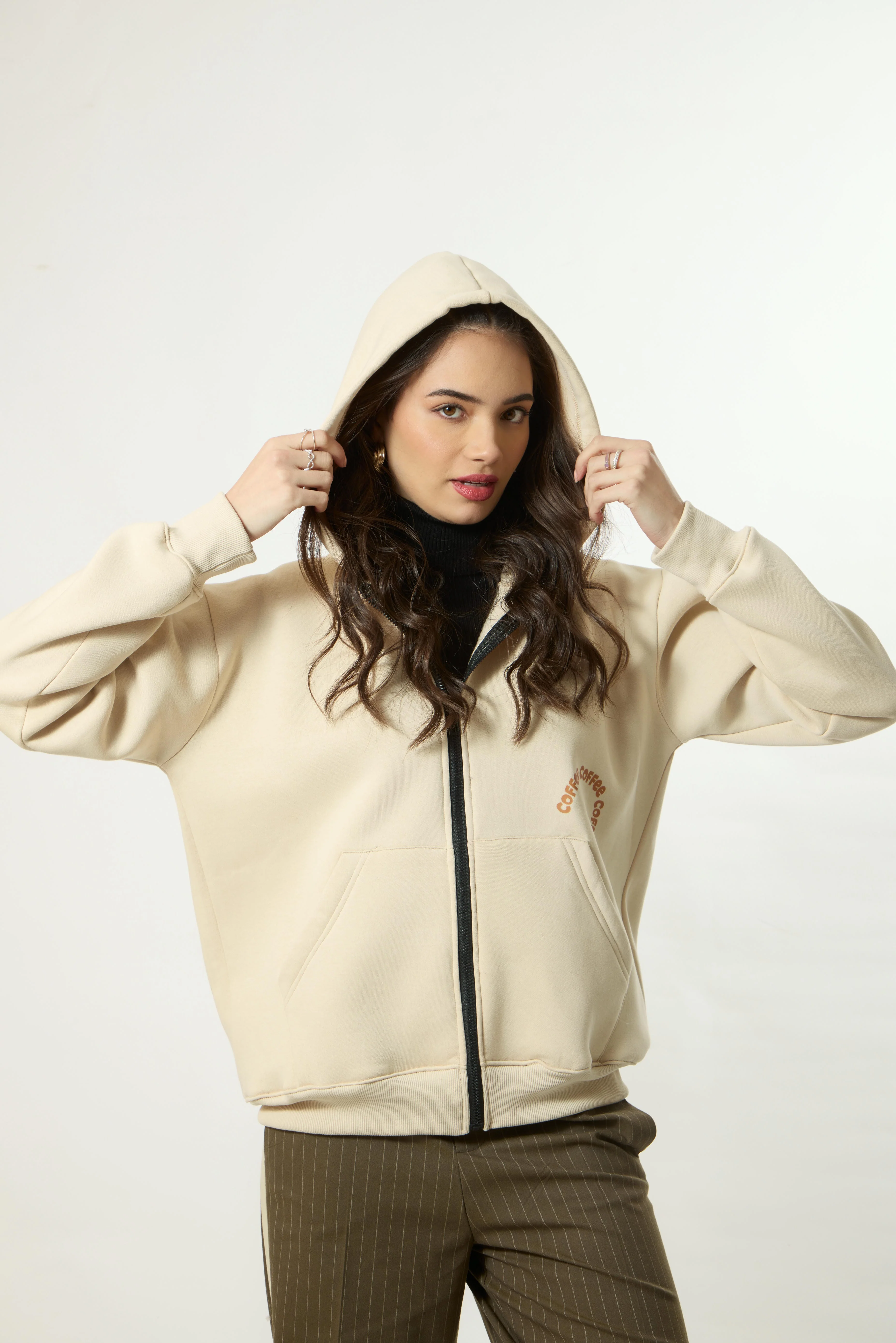 “COFFEE” Premium Oversized Hoodie - Image 8