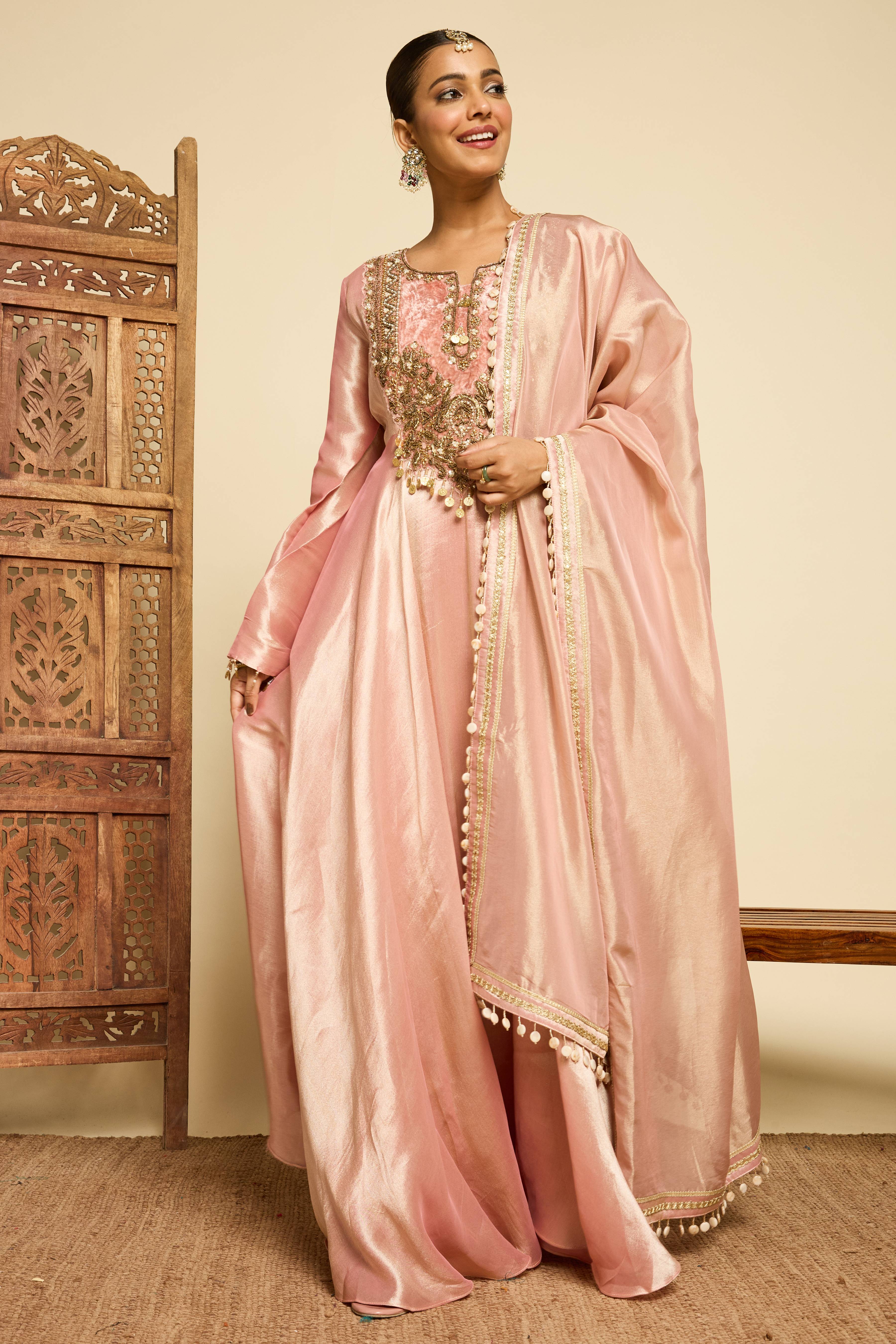 Malang Blush Anarkali Set - Image 5