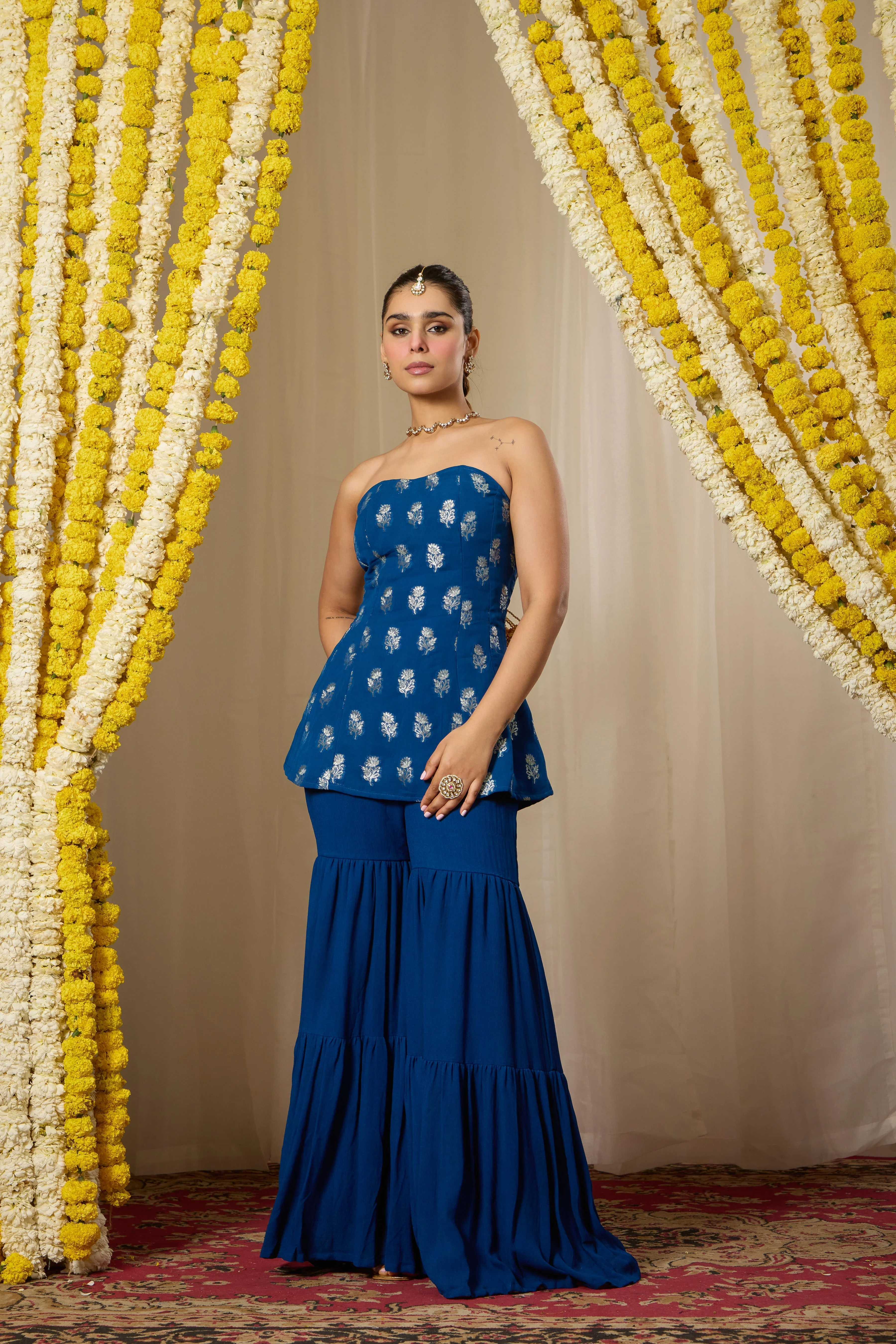 Malang Indigo Blue Fusion Set - Image 2