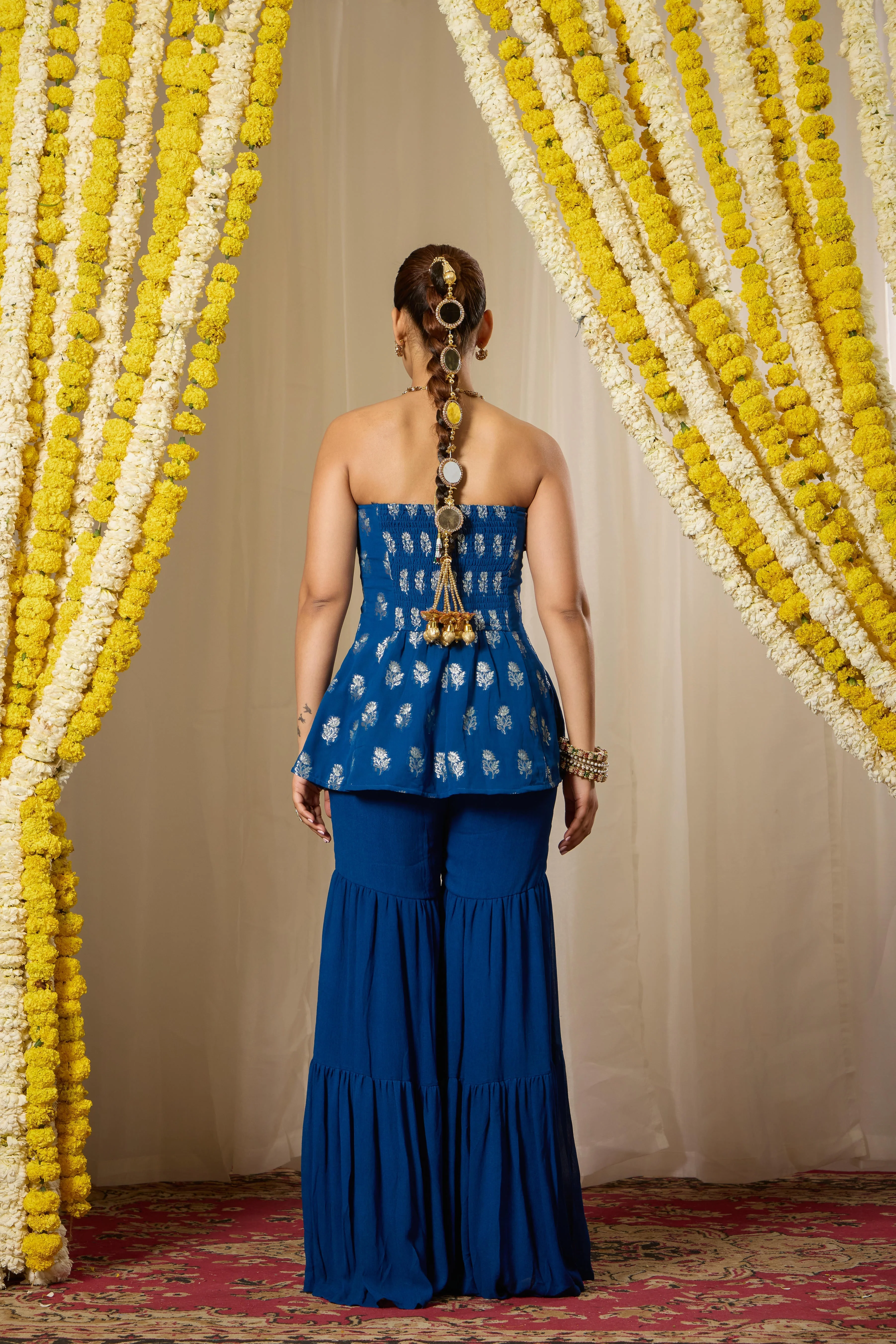 Malang Indigo Blue Fusion Set - Image 3