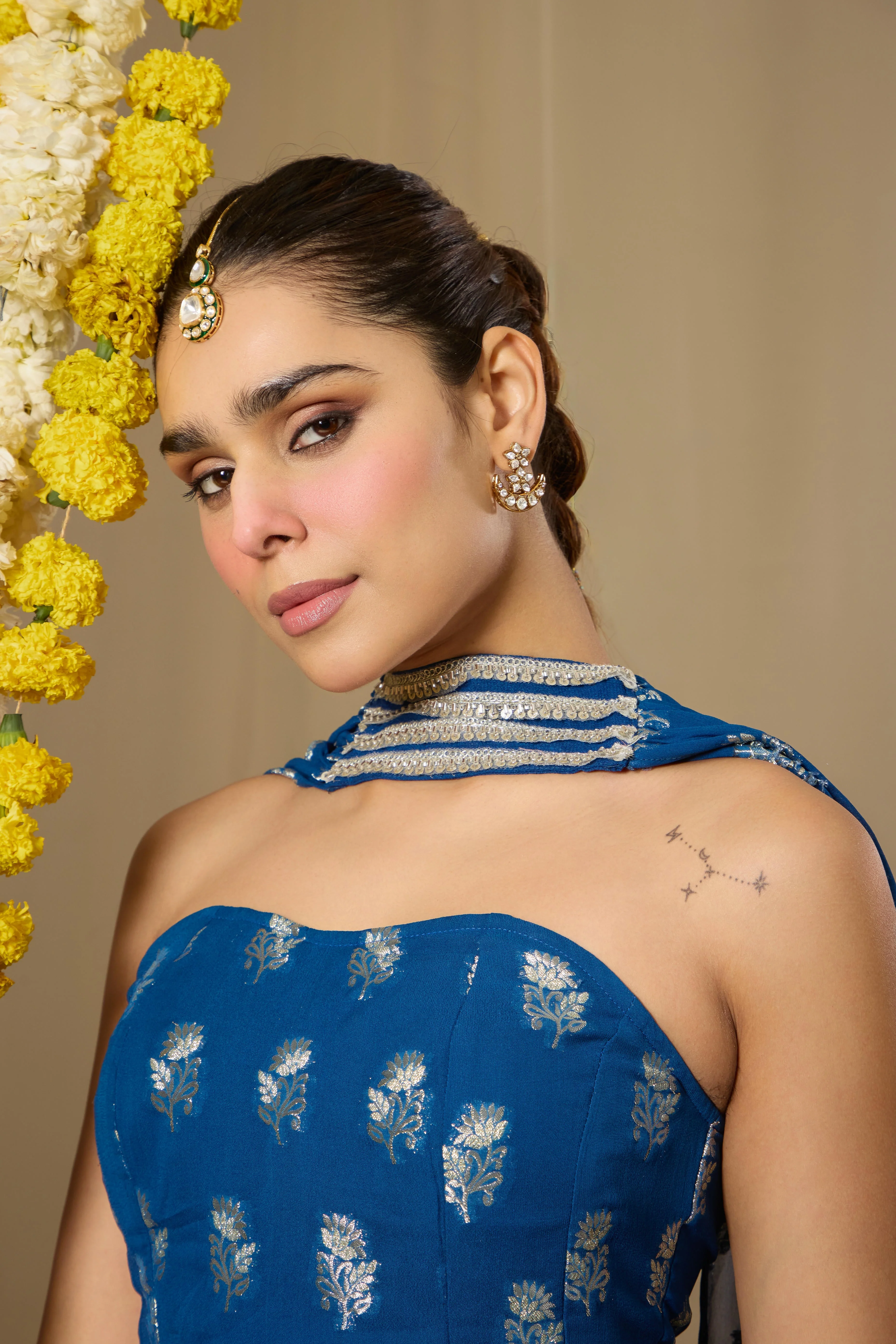 Malang Indigo Blue Fusion Set - Image 4