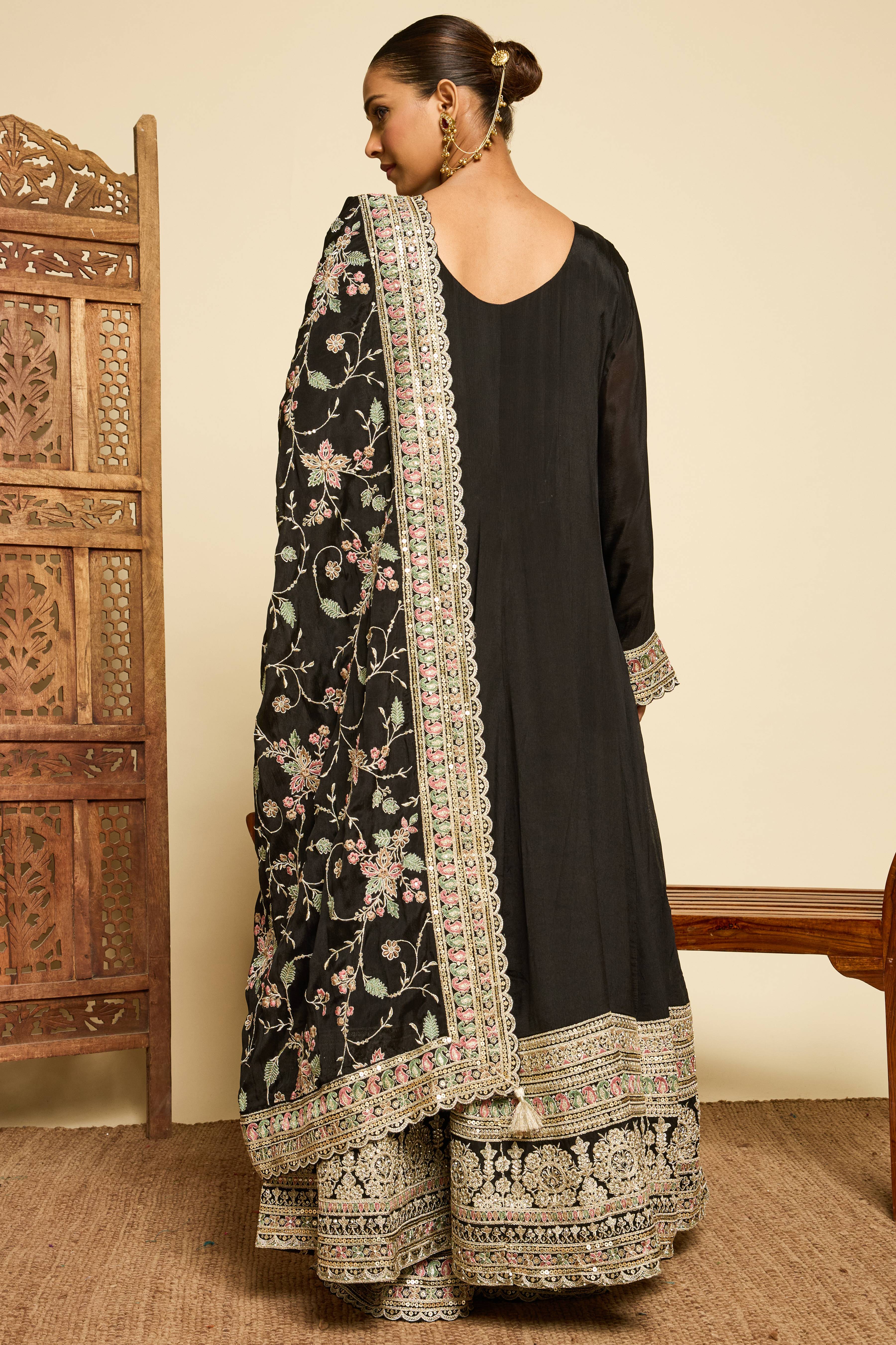Malang Kohl Anarkali Set - Image 4