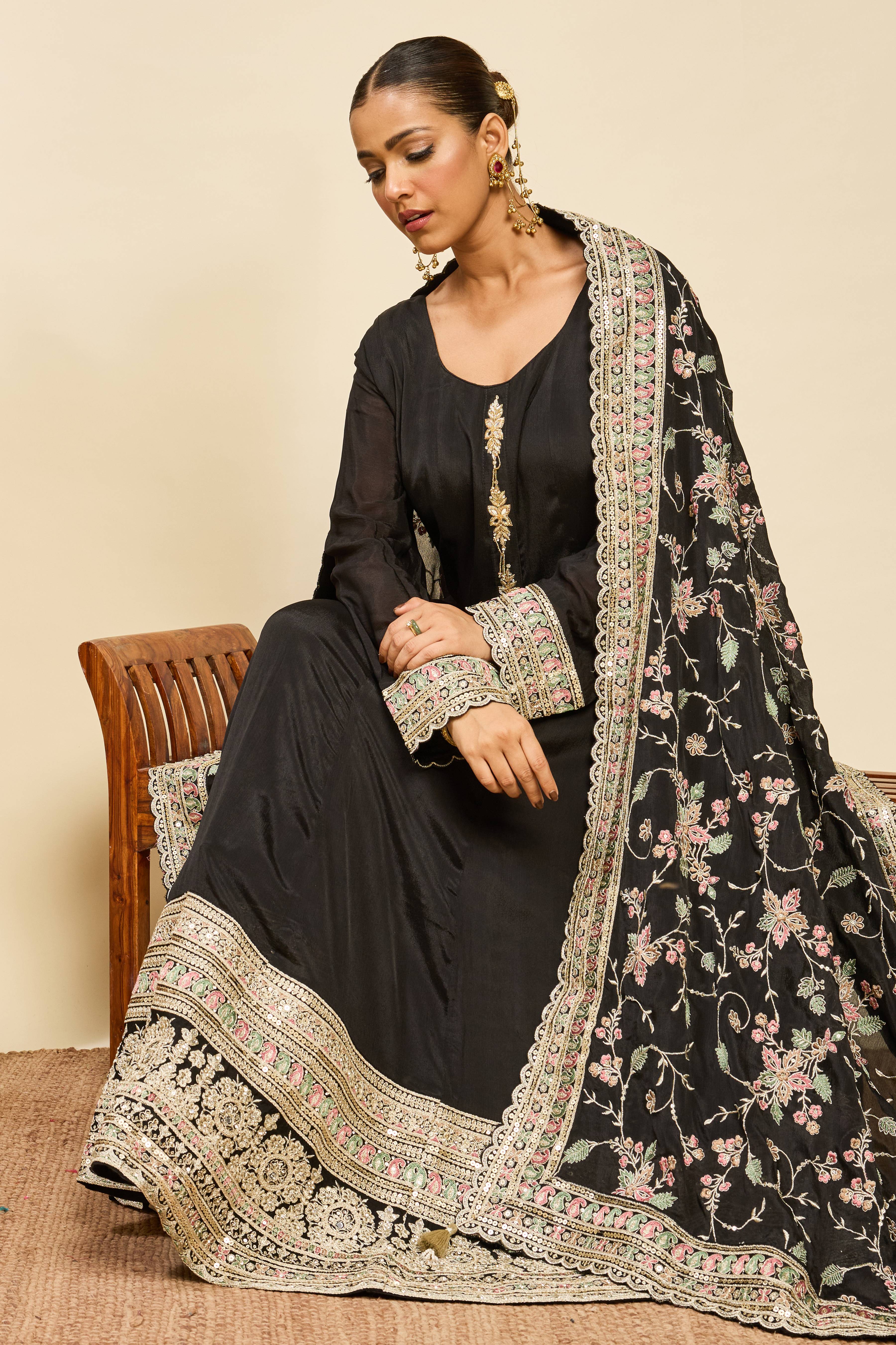 Malang Kohl Anarkali Set - Image 6