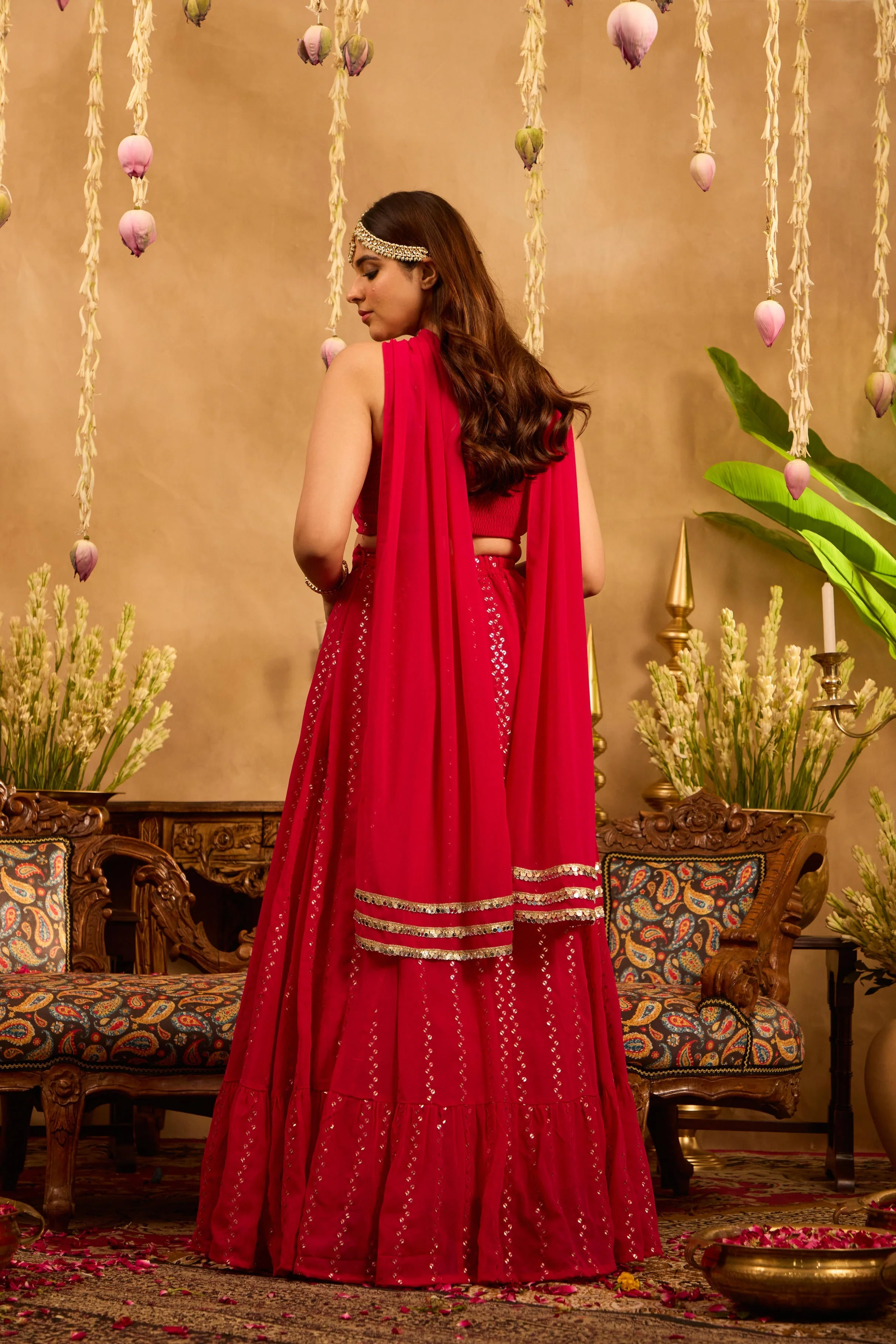 Mastaani Rani Zari Lehenga Set - Image 4