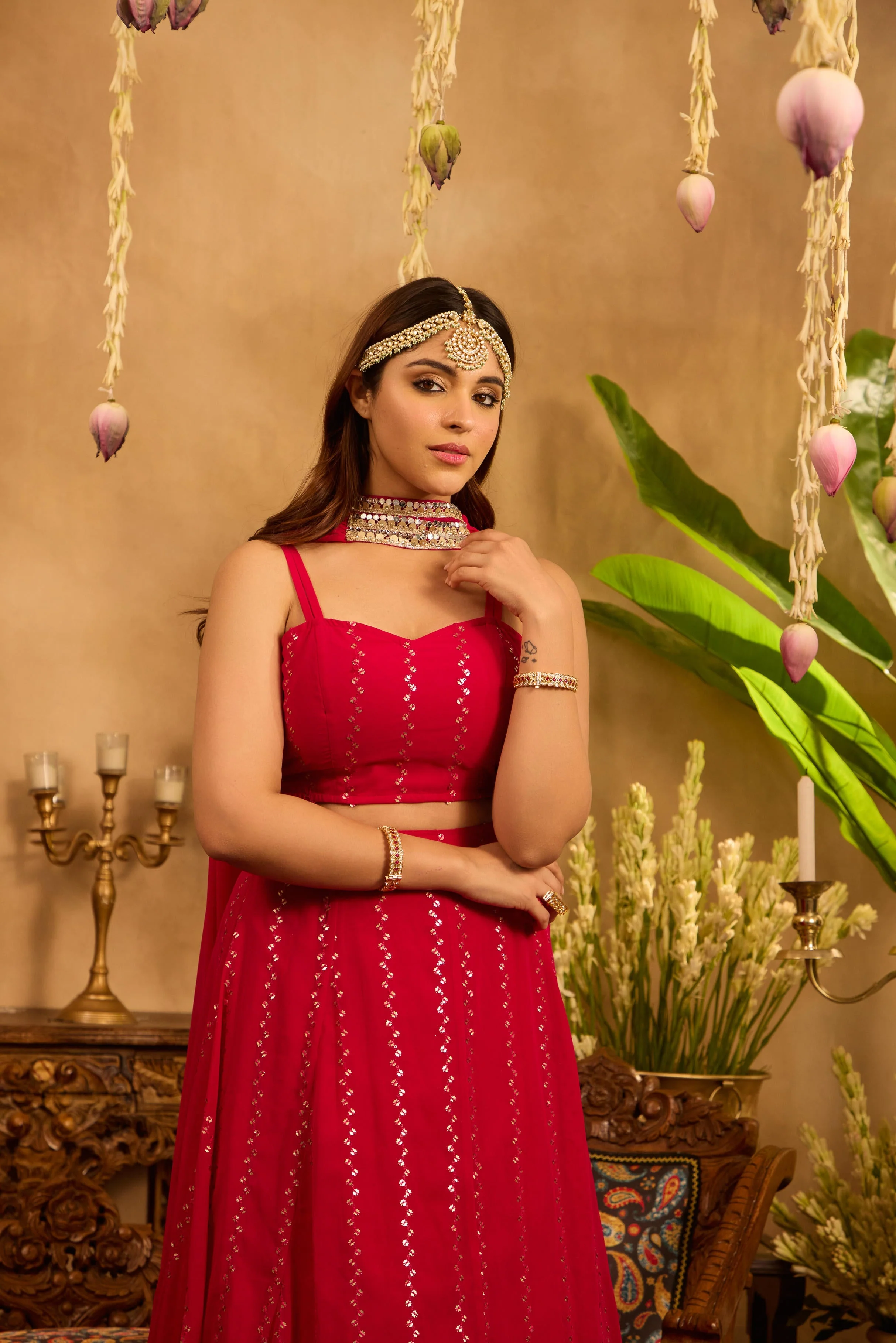 Mastaani Rani Zari Lehenga Set - Image 5
